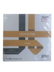 OFFICEMATE CD ZARF KARE 125X125 80GR SARI 25LI