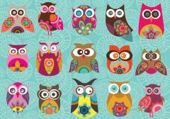 KS PUZZLE 500 PARCA OWLS
