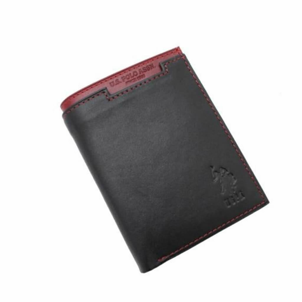 U.S POLO ASSN. CUZDAN SIYAH FERMUARLI (PLCUZ8443)