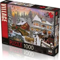KS PUZZLE 1000 PARCA SNOWY DAY