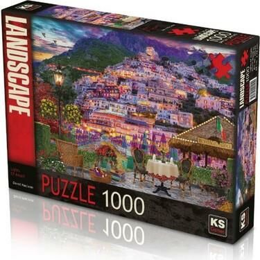 KS PUZZLE 1000 PARCA LIGHTS AMALFI