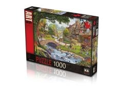 KS PUZZLE 1000 PARCA SUMMER VILLAGE STREAM