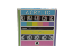 SUDOR AKRILIK BOYA MONALISA 40ML 10 RENK+FIRCA SET