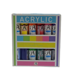 SUDOR AKRILIK BOYA 12x70ML BULUT MAVI SD150-X13