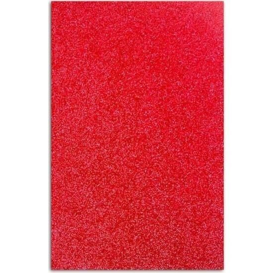 PUTI SIMLI YAPISKANLI EVA 50X70 KIRMIZI