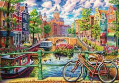 KS PUZZLE 1500 PARCA COLORFUL CITY