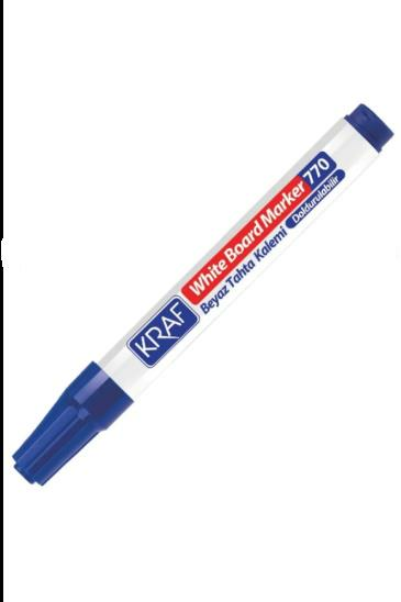 KRAF TAHTA KALEMI DOLDURULABILIR MAVI(770)