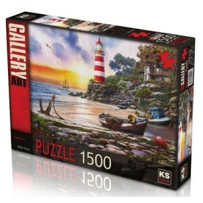 KS PUZZLE 1500 PARCA LIGHT HOUSE