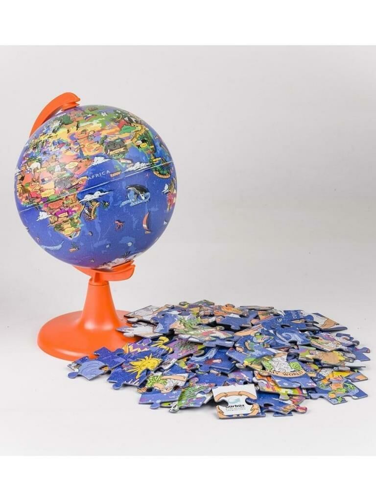 GURBUZ 15cm MY WORLD+PUZZLE 100 LU (48152)