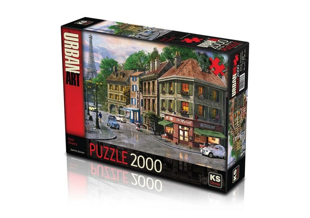KS PUZZLE 2000 PARCA PARIS STREETS / DOMINIC DAVIS