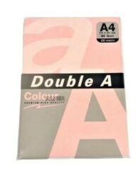 DOUBLE A RENKLI FOTO KAGIDI A4 PASTEL PINK 25 LI