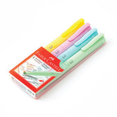 FABER-CASTELL FOSFORLU KALEM 38 PASTEL 4LU POSET