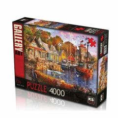 KS PUZZLE 4000 PARCA THE HARBOUR EVENING (23504)
