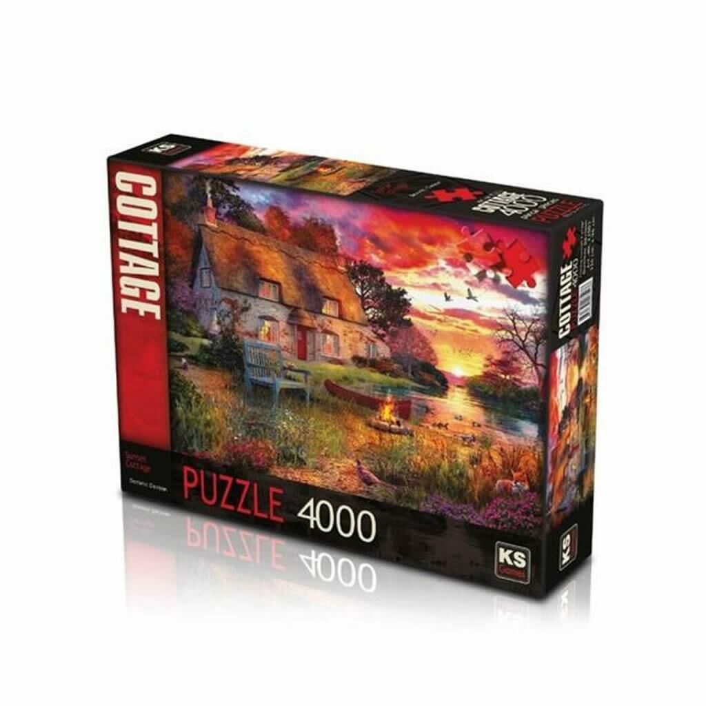 KS PUZZLE 4000 PARCA SUNSET COTTAGE (23503)