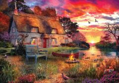 KS PUZZLE 4000 PARCA SUNSET COTTAGE (23503)