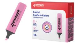 PENMARK FOSFORLU KALEM PASTEL GULSUYU 10LU 505 10