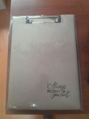 LIZ SUET VARAK BASKILI A4 KAPAKLI SEKRETERLIK SR80