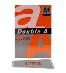 DOUBLE A RENKLI FOTO KAGIDI A4 SAFFRON 25 LI