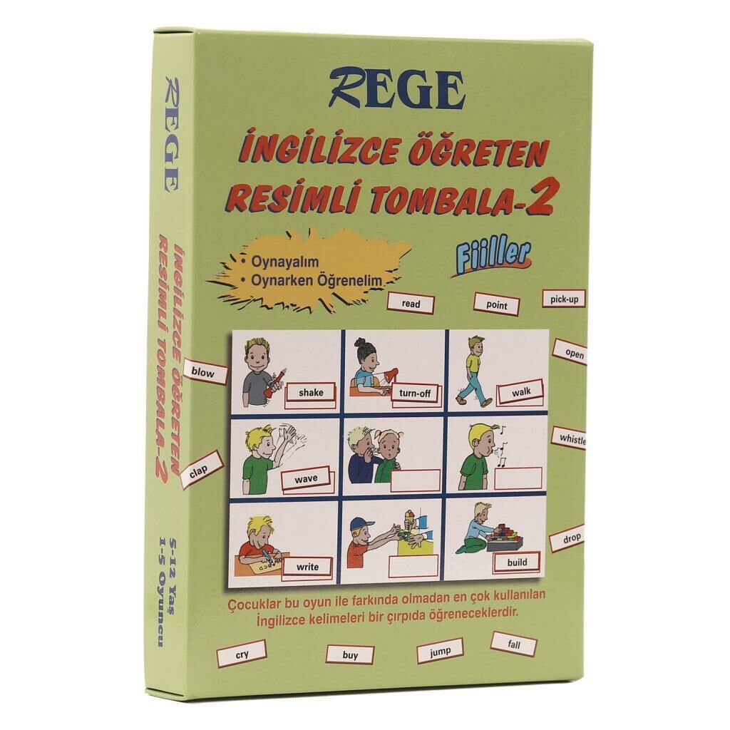 REGE INGILIZCE OGRETEN RESIMLI TOMBALA - 2 FIILLER