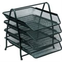 BIGPOINT EVRAK RAFI METAL PERFORE 5LI SIYAH 415-95