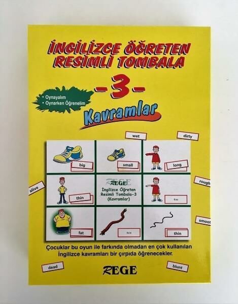 REGE INGILIZCE OGRETEN RESIMLI TOMBALA-3 KAVRAMLAR