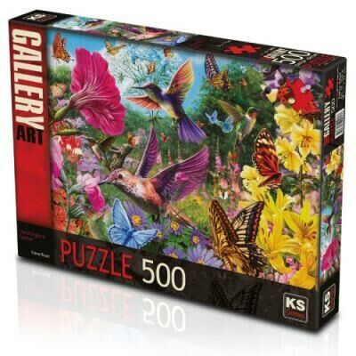 KS PUZZLE 500 PARCA HUMMINGBIRD GARDEN