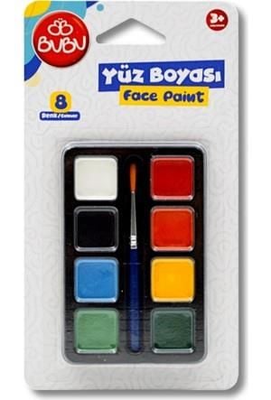 BU-BU YUZ BOYASI 8 RENK (TABLET) BUBU-YUZ002