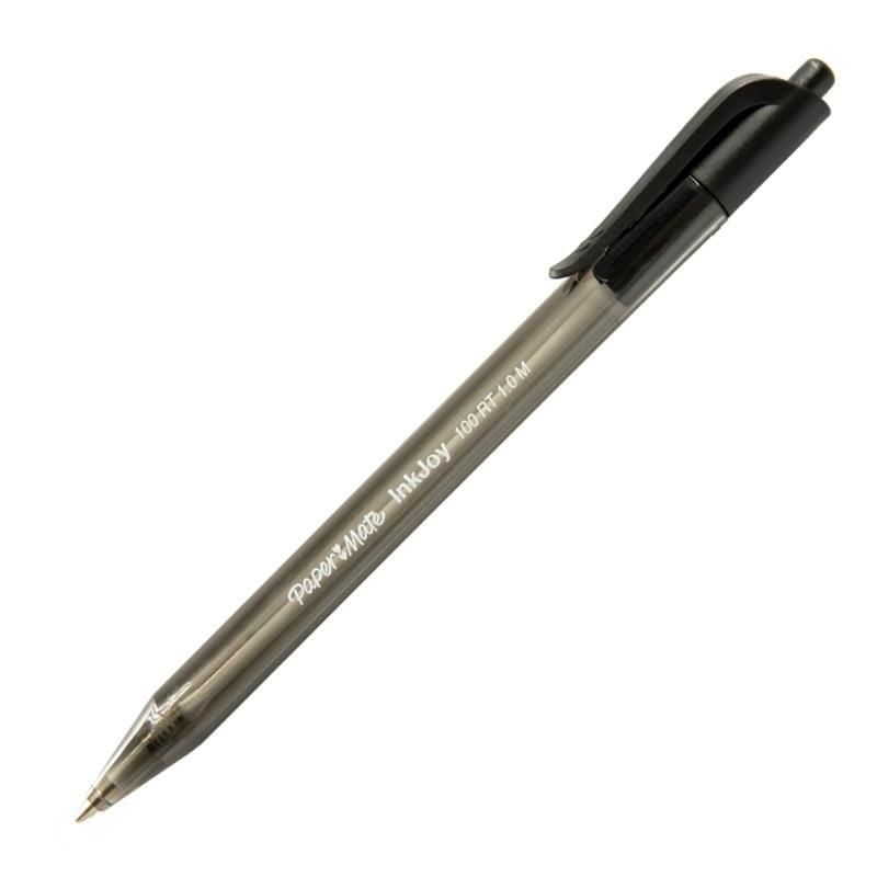 PAPERMATE TUKENMEZ INKJOY 100RT SIYAH 1.0MM 1LI