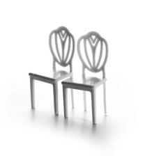 JORDANIA SANDALYE BEYAZ 1/025 JE07-E3025-02