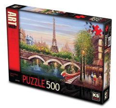 KS PUZZLE 500 PARCA SEINE RIVER