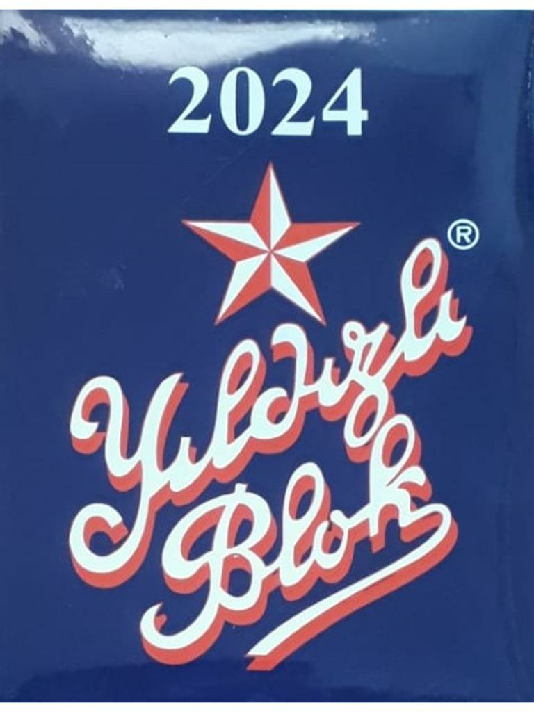 YILDIZLI BLOK MASA TAKVIMI 2025 (365 GUNLUK)