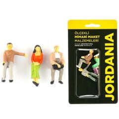 JORDANIA BOYALI INSAN OTURAN 1/030 45mm IBO1030