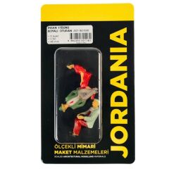 JORDANIA BOYALI INSAN OTURAN 1/030 45mm IBO1030