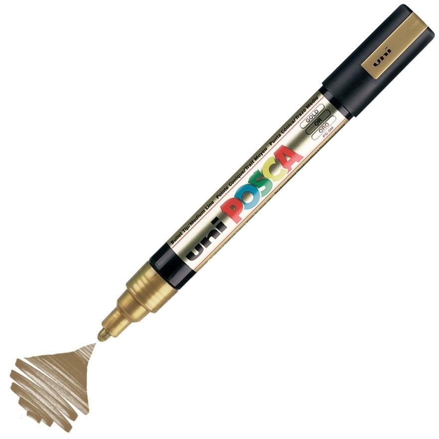 UNI POSCA SU BAZLI MARKOR ALTIN 1 LI (PC-1MR)