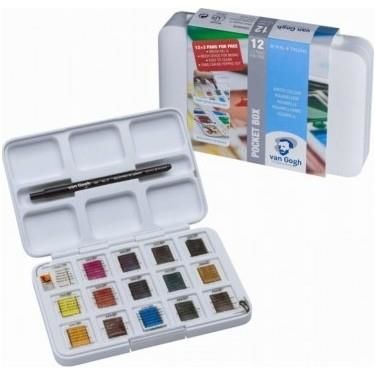 TALENS VAN GOGH TABLET SULUBOYA 12+3 RENK PLS.KUTU