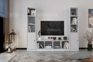 Dolaplı Tv Ünitesi Beyaz 197 Cm TV-1213-Ç