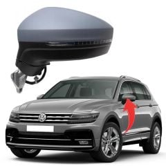 Volkswagen Tiguan Sol Ayna Komple 6 Pin 2017 Sonrası Wisco Marka 5NB857507P