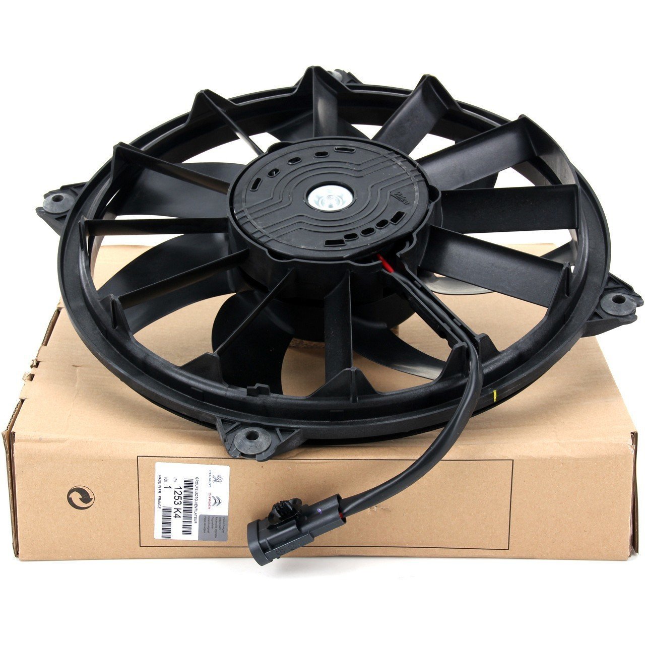 Peugeot Partner ( 2009 - 2019 ) Fan Motoru Orjinal Psa Marka 1253k4