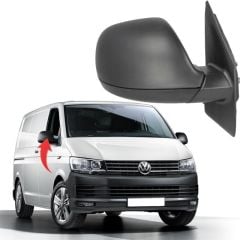 Volkswagen Transporter T7 2015-2020 Sağ Ayna Komple Elektr. Wisco Marka 7E1857408Q