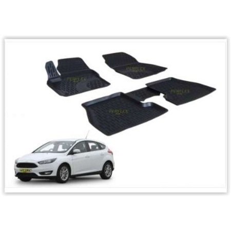 Ford Focus 2012-2018 Kauçuk 3D Paspas Takımı Perflex Marka  PXM-FD08