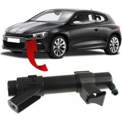 Volkswagen Scirocco Sol Far Yıkama Robotu 2009-2014 GKL Marka 1K8955979A