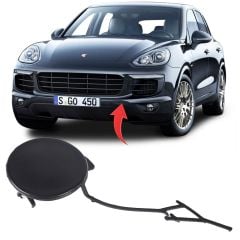 Porsche Cayenne Sol Ön Çeki Kapağı 2015-2018 GKL Marka  95850515540