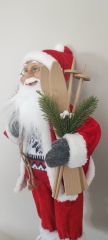 Noel Baba 50 cm Orta Boy Orijinal İthal Ürün Gerçek görünümlü Noelbaba Yılbaşı Süsü Oyuncağı Noel baba figürü
