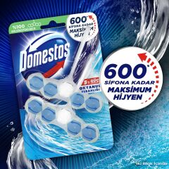 Domestos 5'li Güç Tuvalet Bloğu Okyanus Ferahlığı 2'li