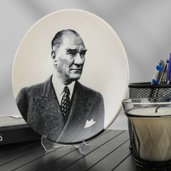 Atatürk Dekoratif Tabak