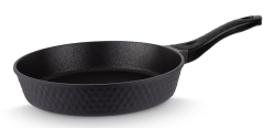 Lines Granit 24 cm Titanyum Döküm Tava