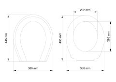 Visam İris Klozet Kapağı 525-001