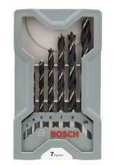 Bosch 7 Parça Ahşap Matkap Ucu Seti