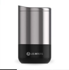 Les Artistes Paris Isı Yalıtımlı Çelik Termos Mug 350ML Split Black