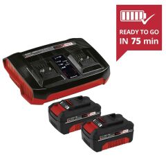Einhell 2x 4,0Ah & Twincharger Kit 1 PXC Başlangıç Kiti